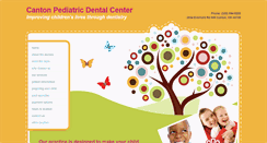 Desktop Screenshot of cantonkidsdental.com